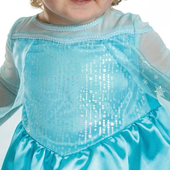 New Disney Princess Frozen Elsa Halloween Costume Infant Size 12-18M dress up - Picture 4 of 8